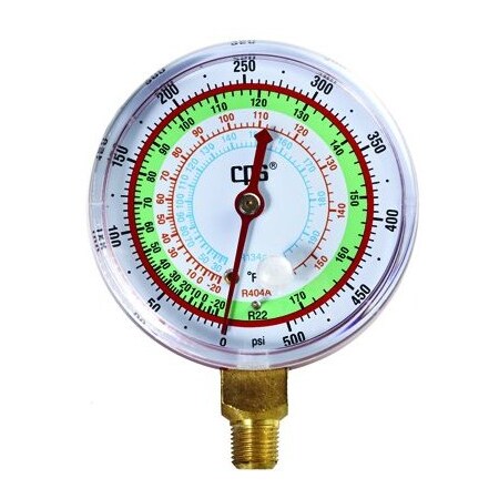 U-View Ultraviolet Systems GAUGE HI PSI/C&F R-134 2-1/2" CSRGDH